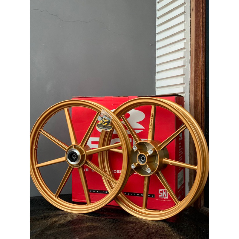 VELG RCB SP 811 YAMAHA JUPITER MX NEW ORIGINAL RCB 160-17/185-17 ORIGINAL RCB