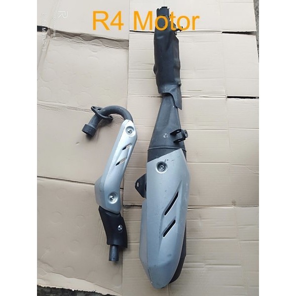 KNALPOT HONDA CRF 150 ORIGINAL Leher Knalpot Crf 150 Ori