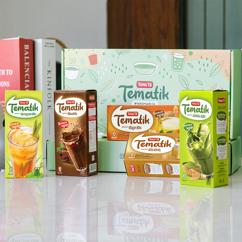 

[5in1] TONG TJI TEMATIK EXCLUSIVE GIFT BOX 5in1 (Powder Drink by Tong Tji)