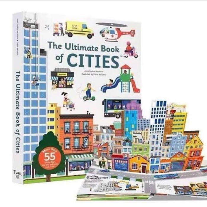 [ABCKIDS] SEGEL The Ultimate Book of Cities - Imported English Education Book