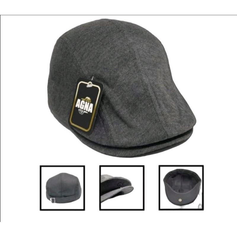 TOPI KODOK PRIA VINTAGE BARET FLAT CAPS DEWASA