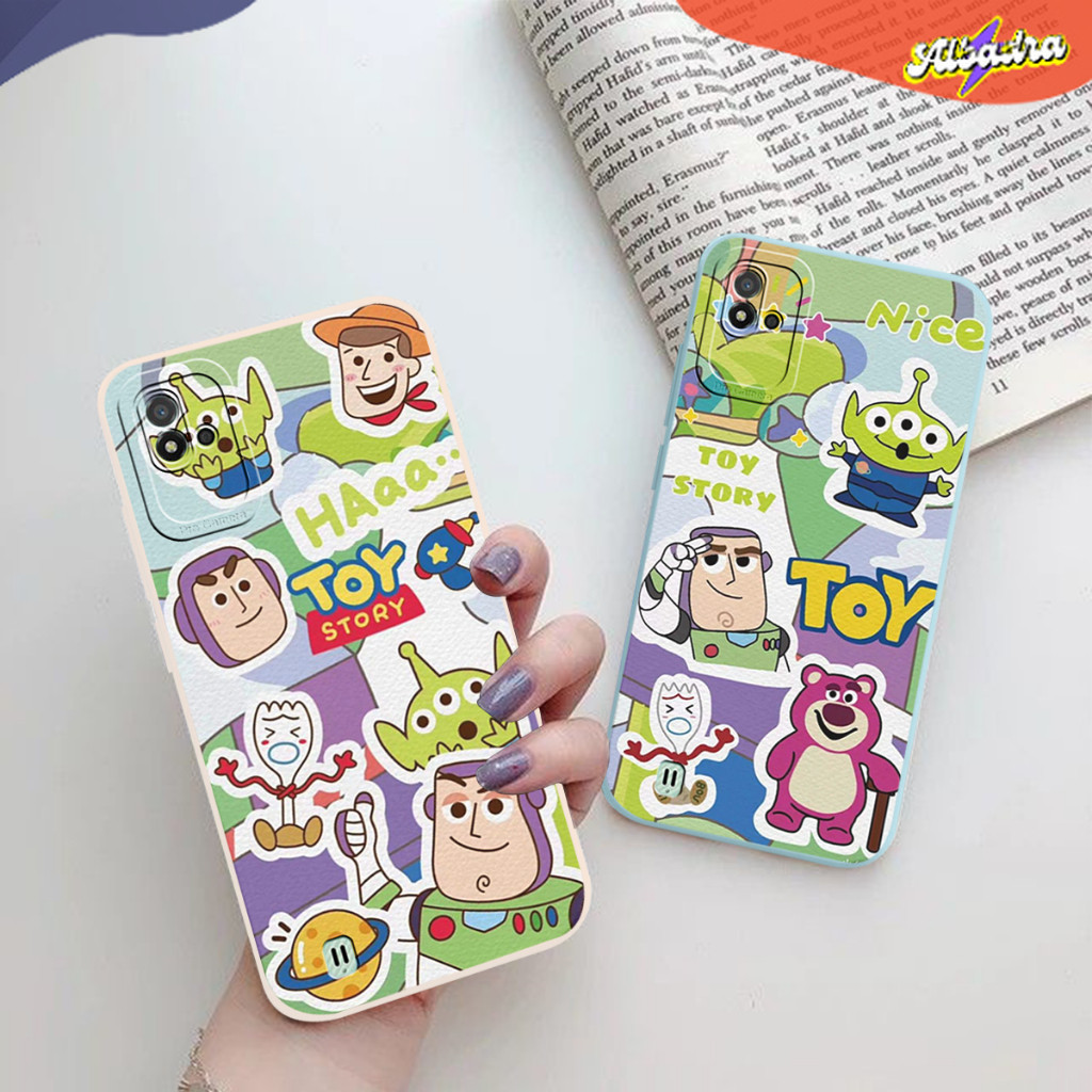 Softcase Macaron Prokamera Realme Narzo 50i/C11 2021/C20 Motif Toy Story Terbaru - Casing Realme - C