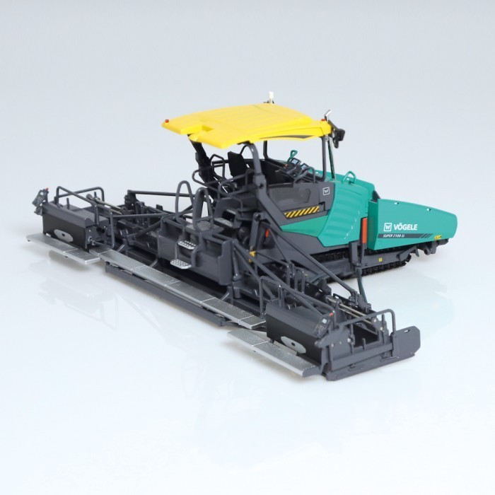Diecast Miniatur Alat Berat Vogele Super 2100-5 Tracked Paver 1/50