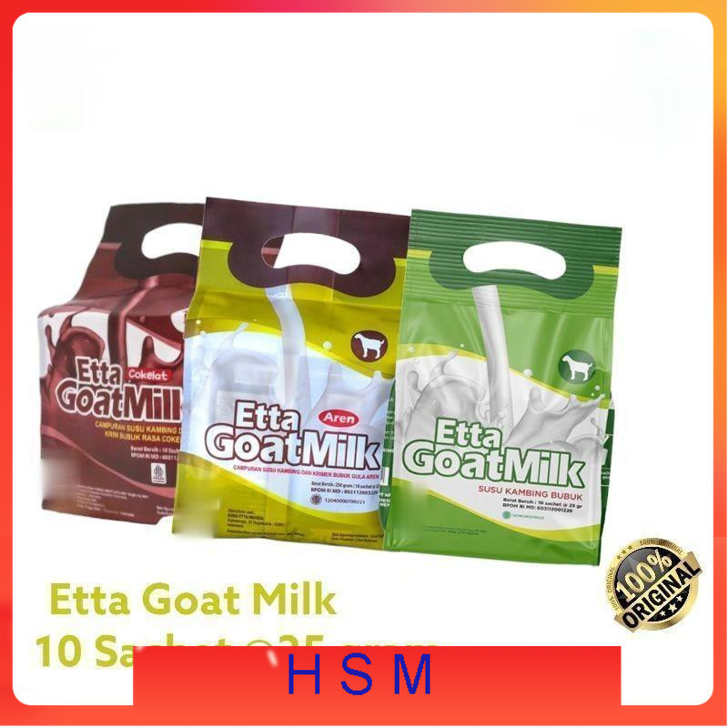 

Etta Goat Milk HaeNI - Susu Kambing Etawa ORIGINAL COKLAT AREN