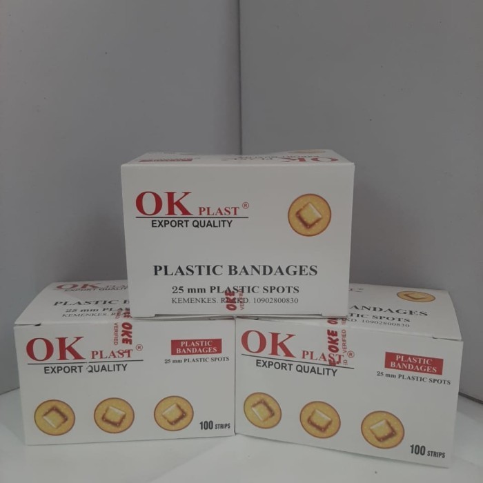 oke plast bulat  / ok plast isi 200