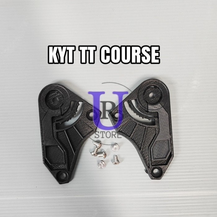 RATCHET HELM KYT TTC / RACHET HELM KYT TT COURSE  | DUDUKAN KACA HELM KYT TT COURSE / DUDUKAN VISOR 