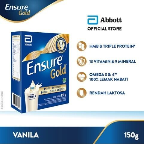 

COD Flashsale Ensure Box Vanila 150gr COD Flashsale