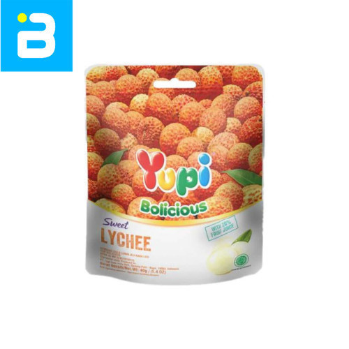 

Yupi Bolicious Sweet Lychee Mini Bag 40G