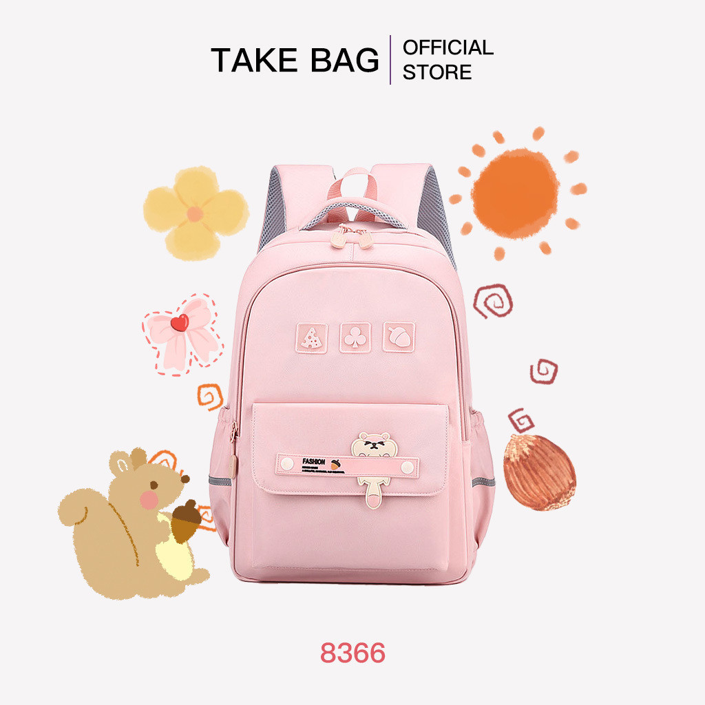 BA77VA ORNATE 8366 Tas Sekolah Anak Tas Ransel Sekolah Import Tas Punggung Anak