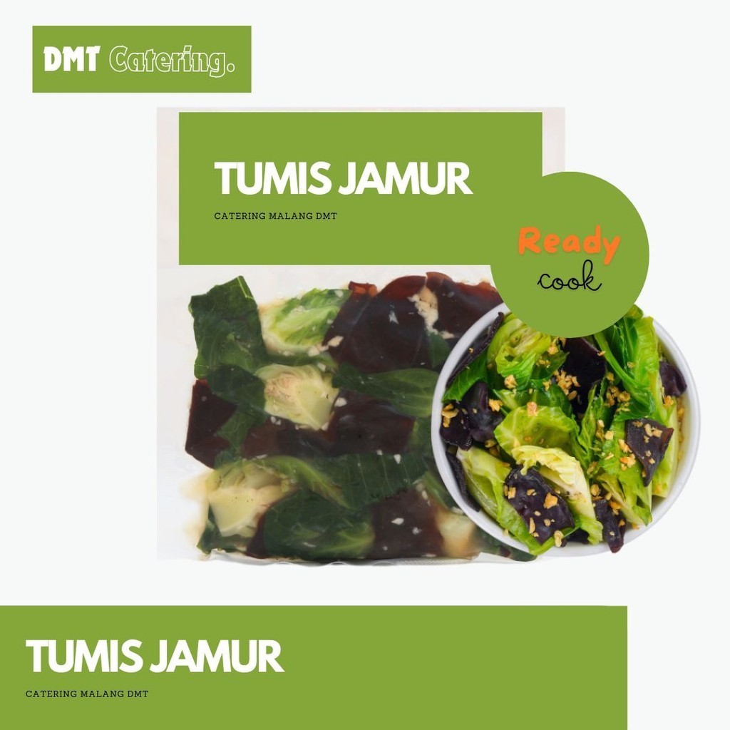 

Tumis Jamur DMT Catering Malang /Bisa dikirim ke Luar Kota