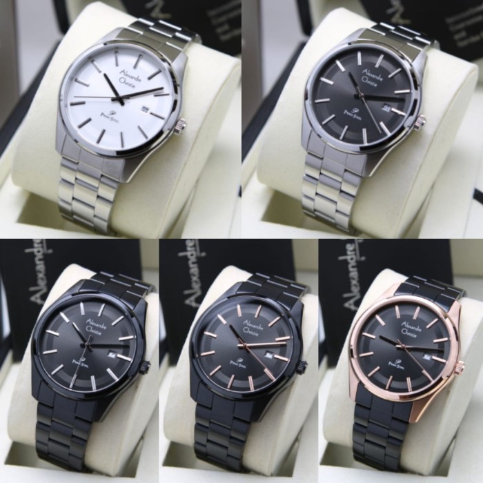 Jam Tangan Pria Alexandre Christie Ac 1027 Md Original Garansi Resmi
