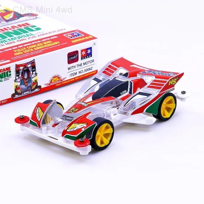 LG99 TAMIYA DA XING HURRICANE SONIC MEMORIAL (BODY CLEAR TZX CHASSIS)