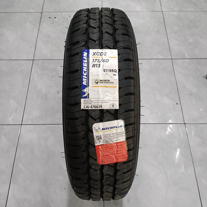 175  R13 8PR Michelin XCD2 - Ban Mobil Pikap Pickup SS Angkutan Barang