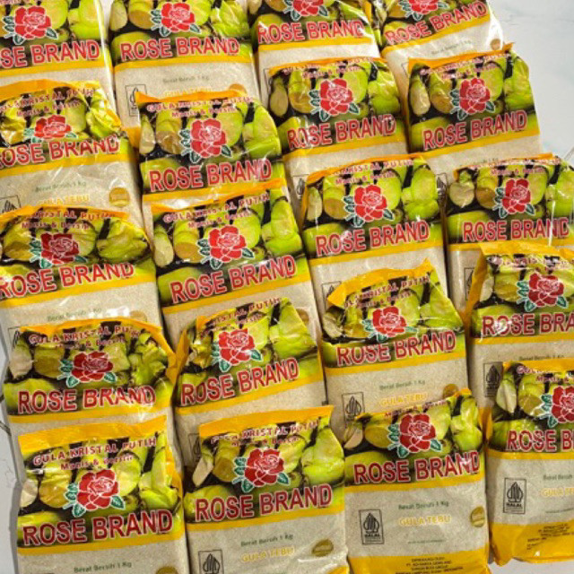 

1kg Gula Rose Brand Kuning atau Hijau