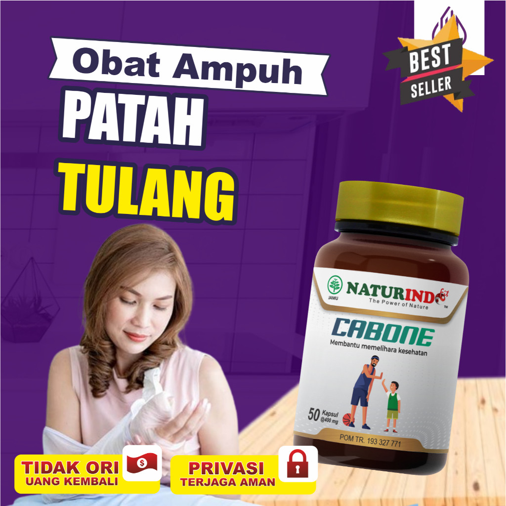 Obat Patah Tulang Dan Retak Penyambung Tulang Nutrisi Tulang Herbal CABONE NATURINDO