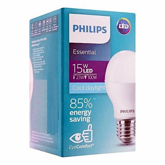 Lampu led philips essential 15 watt