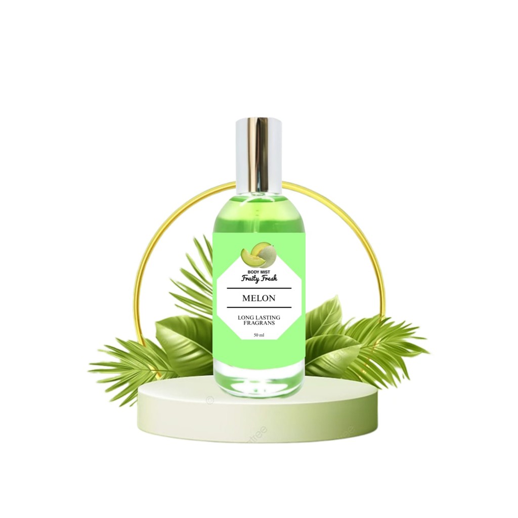 Parfum Body Mist Tahan Lama Shop 50ml Aroma Buah Melon Segar Dan Manis Handaru