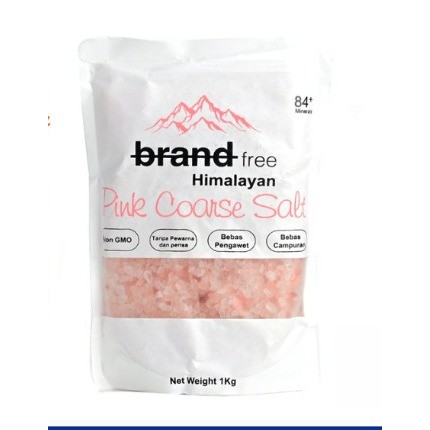 

Garam Himalaya Brandfree Garam Kasar 1000 gram 1 kg Pink Coarse Himalayan Salt