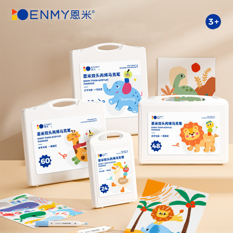 

Set Marker Akrilik 36/48/60/80 Warna yang Beragam dan Menarik untuk Seni