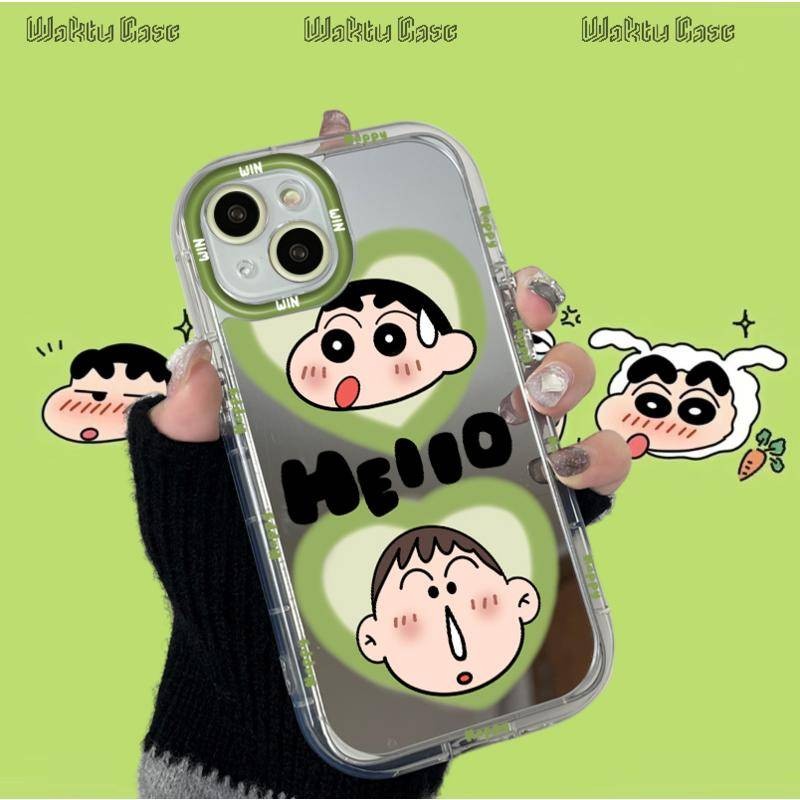 Casing Mirror Case Hard Case OPPO A15 A16 A17 A57 A7 A54 A38 Iphone Fashion Cute Case Samsung VIVO