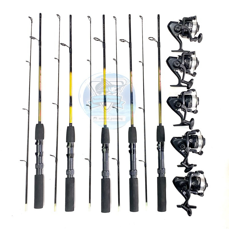 JORAN PANCING UDANG SET ACTION LENTUR ( 3 SET / 5 SET )