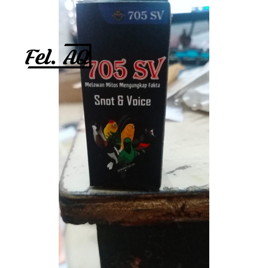 VITAMIN BURUNG MENGATASI SERAK DAN SNOT H 705 SV NET OFFICIAL MURAH BERKUALITAS