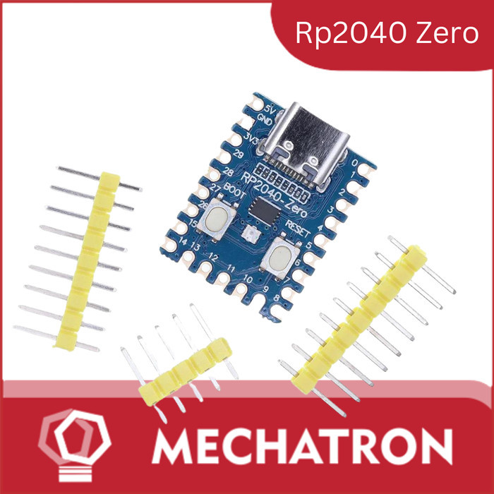 ES99 Raspberry Pi Pico RP2040 Zero Board RP2040-Zero Tiny Small Mini - Belum Solder