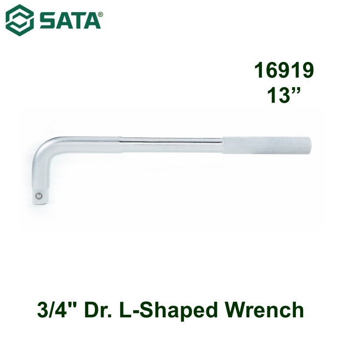 SATA Kunci Shock Sock L 16919 - 3/4" Dr. L-Shaped Wrench 13" Sata Tools