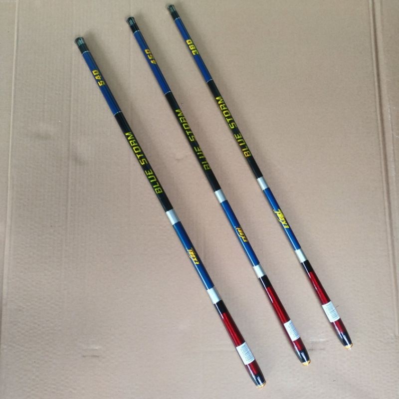 Joran Tegek Carbon Exori Blue Storm Mentah AP