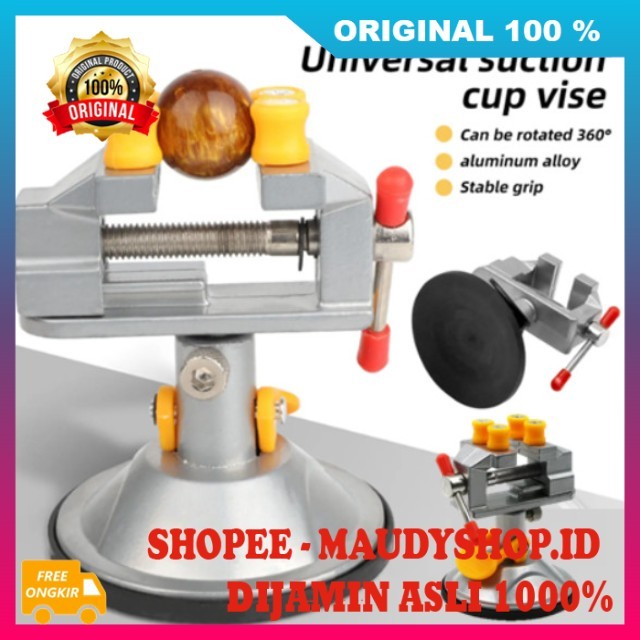 Rotation Bench Vise Ragum Clamp Jepit Meja Rotasi 360 Ragum Catok Besi Penjepit ASLI ORI