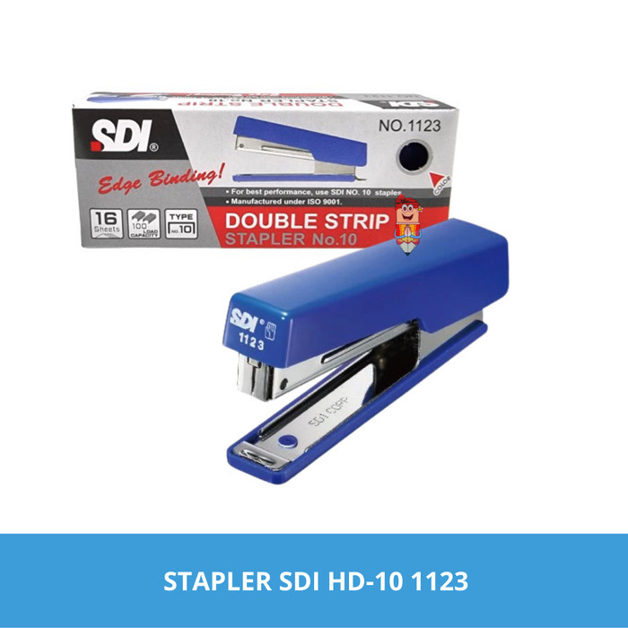 

Double Strip Stapler Hekter SDI 1123 HD10 Alat Staples Kecil No.10