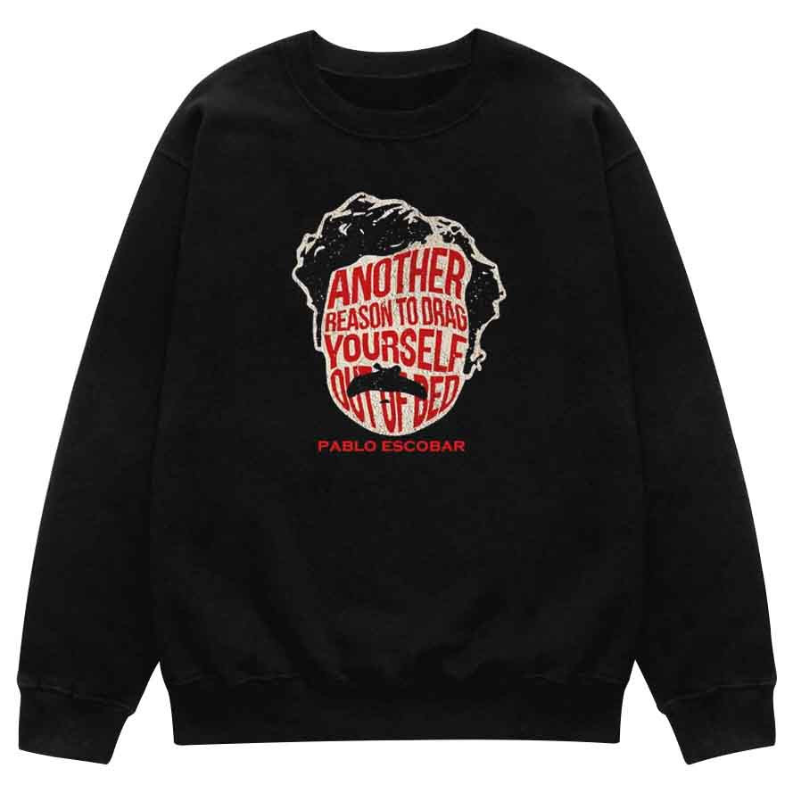 DarjoCloth - (CREWNECK) pria Sweater Crewneck Oblong Pria Wanita Hoodie PABLO ESCOBAR Unisex