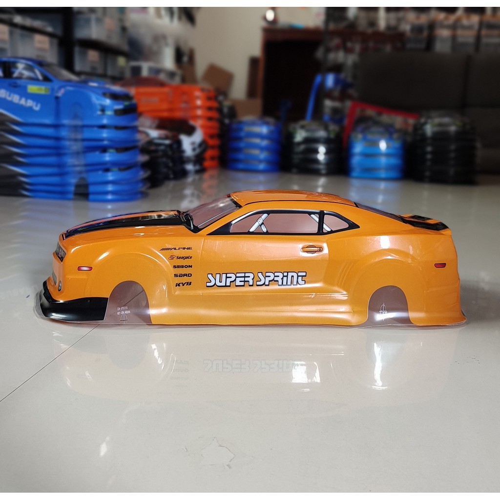 Body RC Onroad Rally Ford Mustang Skala 1/10