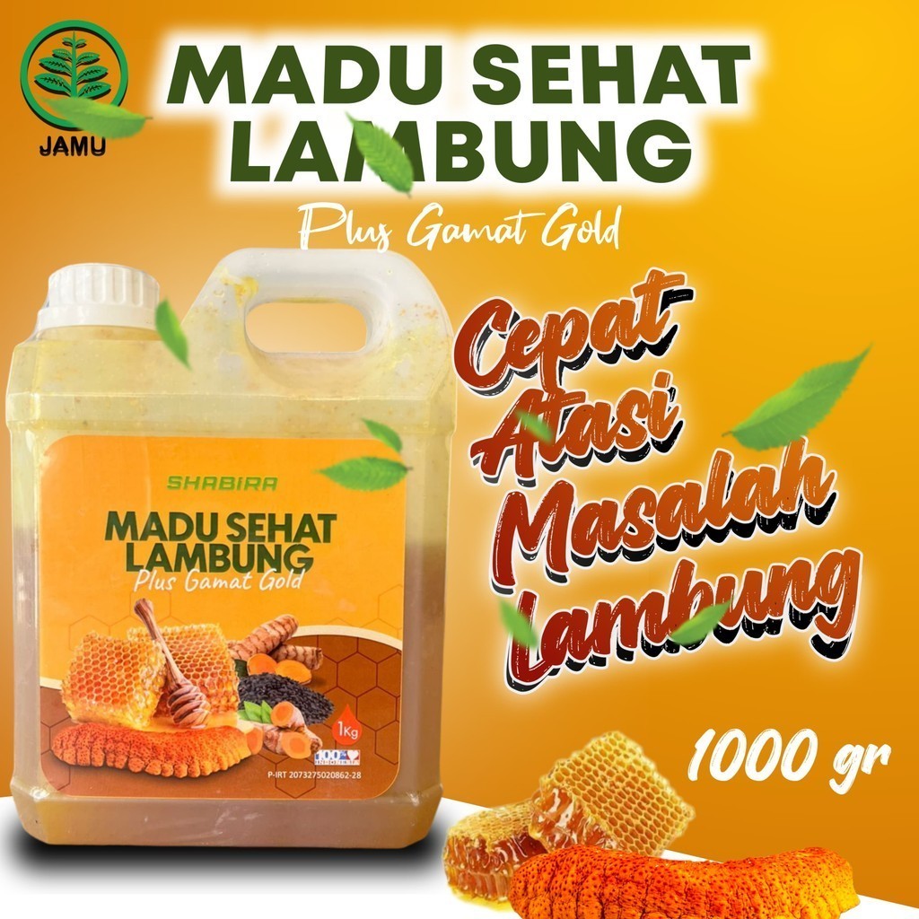 

Madu Lambung Kronis Herbal 1 Kg SHABIRA - Madu Asam Lambung