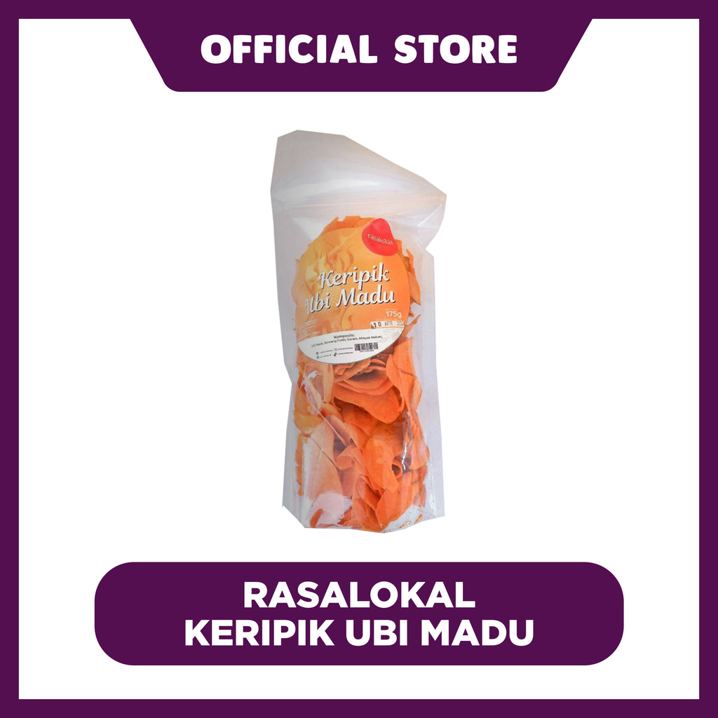 

Rasalokal Keripik Ubi Madu - 175gr