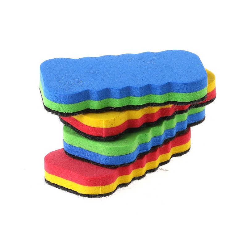 

Practical Whiteboard Dry Erasers Chalkboard Cleaner Wiper Mini Erasers