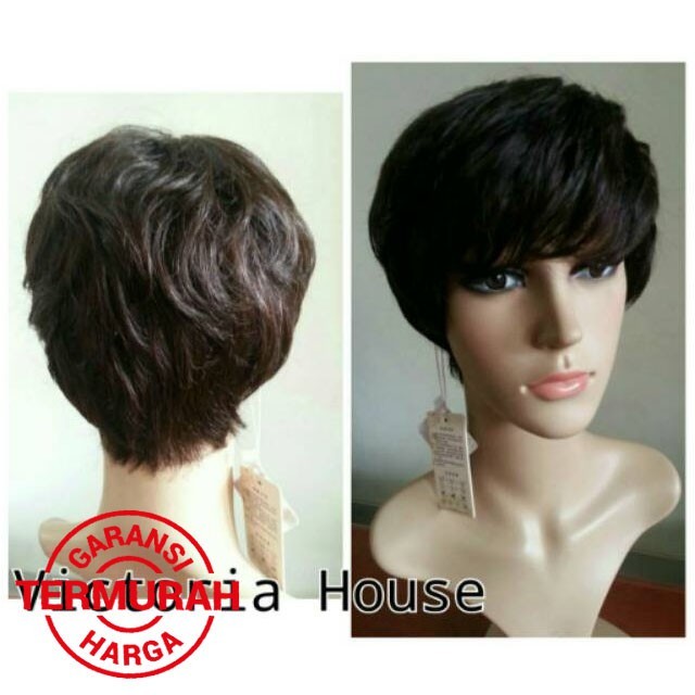 Wig 100% rambut asli 02