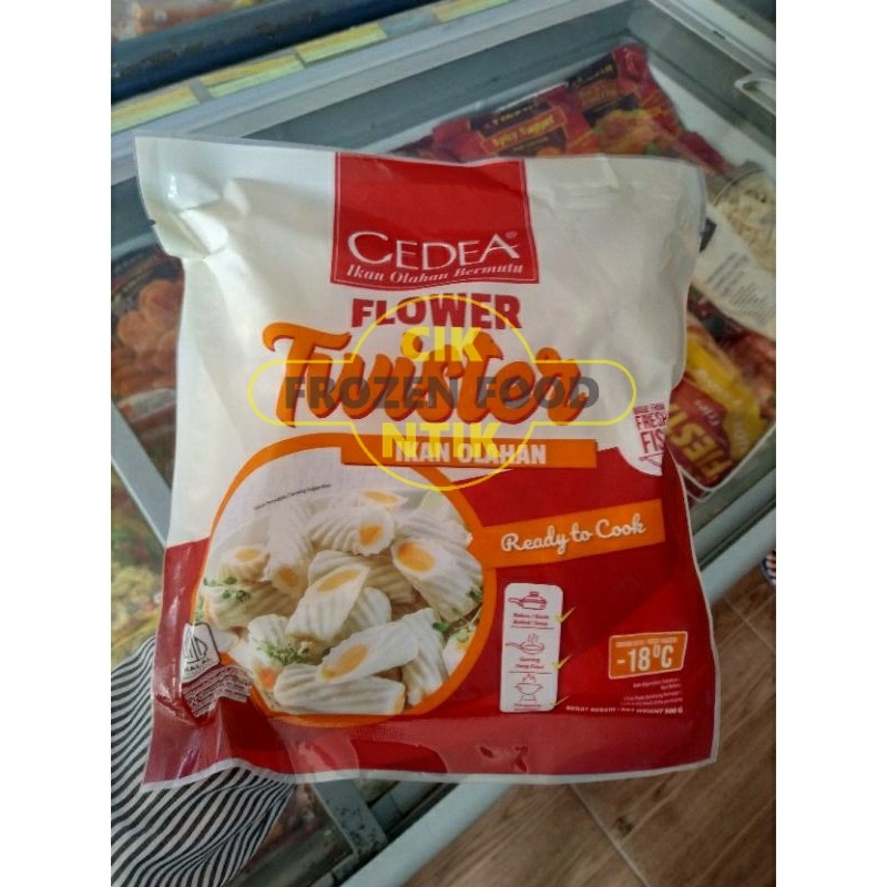 

Cedea Flower Twister 500g Frozen food cik ntik Jambi cemilan jajanan seblak korea jepang