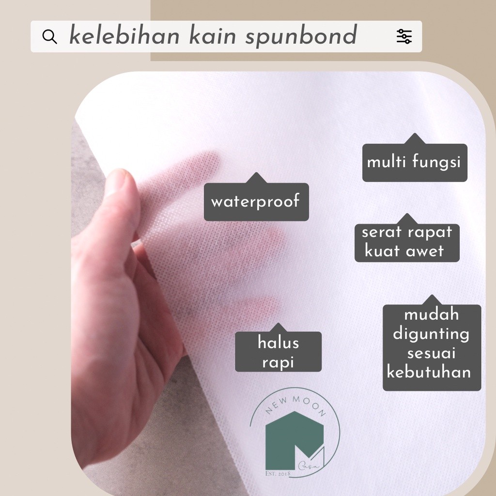 

Kain Spunbond Premium Flower Wrap Wrapping Buket Bunga Money Bouquet Non Woven Florist Spunbon Cellophane