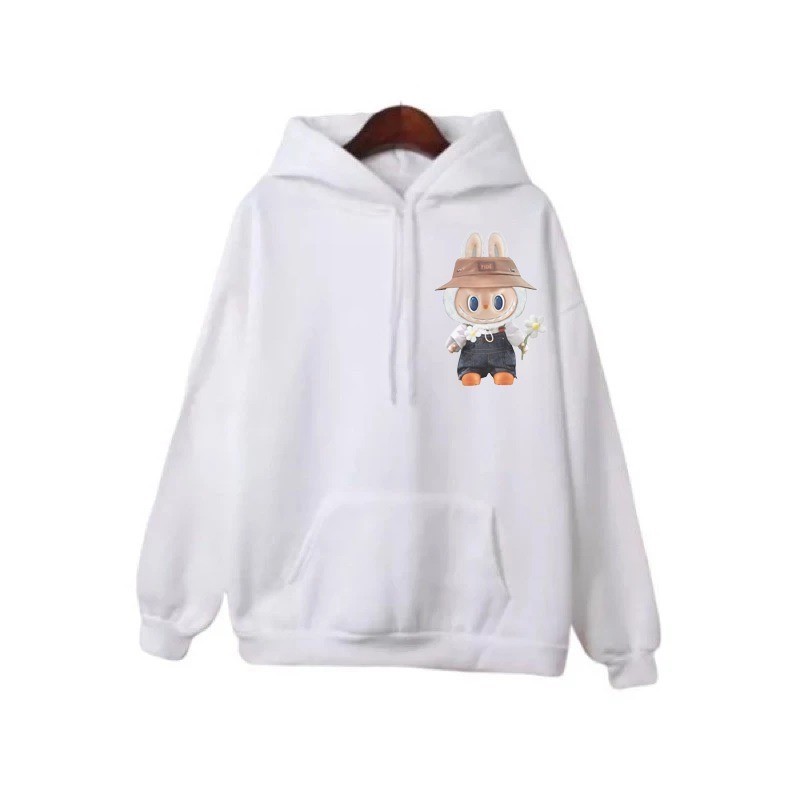 PREKTUS - ZFC HOODIE OVERSIZE MOTIF BONEKA WANITA QINA / HOODIE LABUBU / HOODIE OVERSIZE MOTIF BEAR 