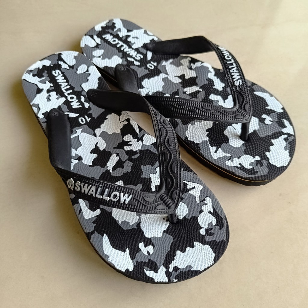 Sandal Jepit Pria Swallow Army Camo Keren