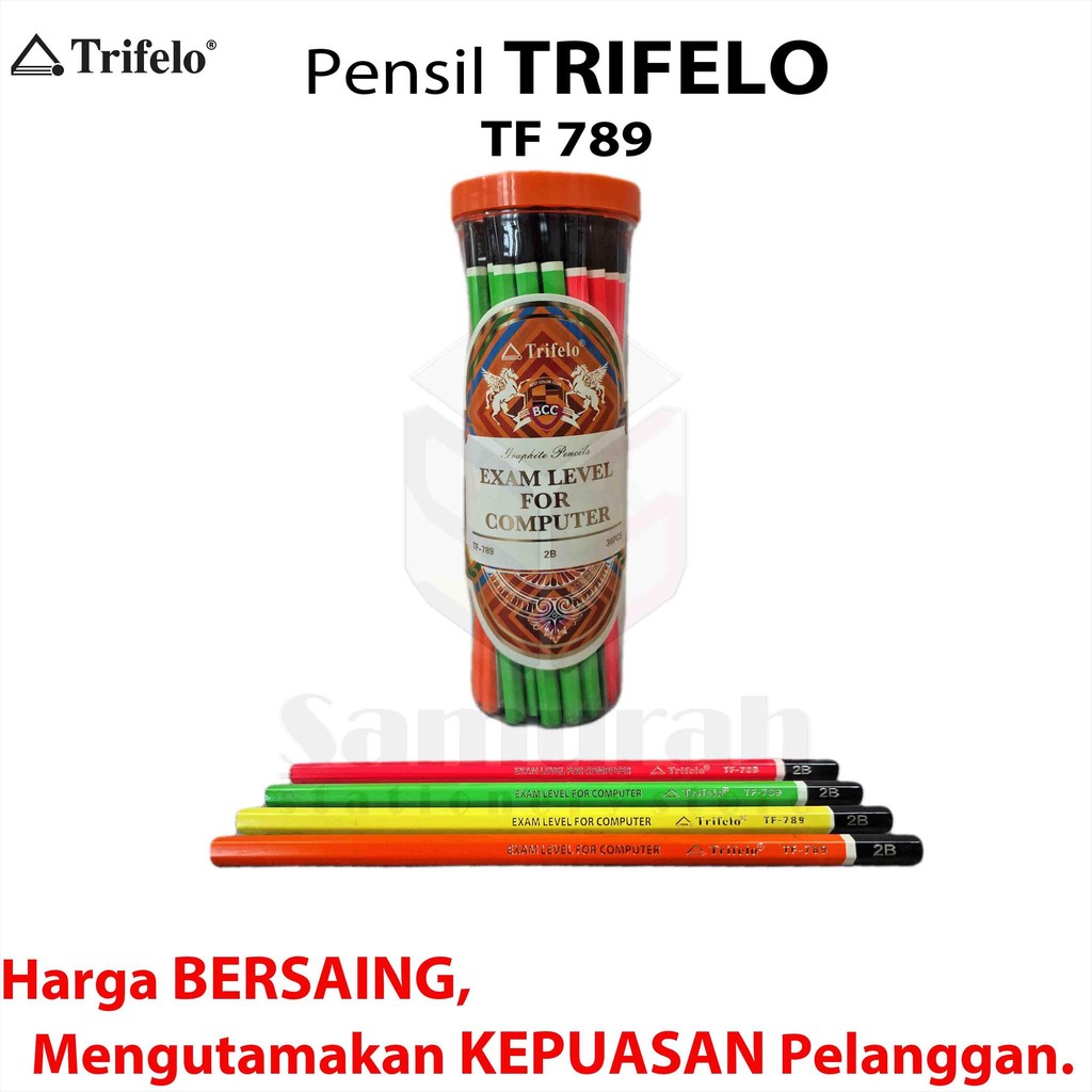 

RK Pensil Kayu Joyko 2B P8131 isi 36 pcs per Box / Trifelo TF 789 2B - Box isi 36 batang / Wood