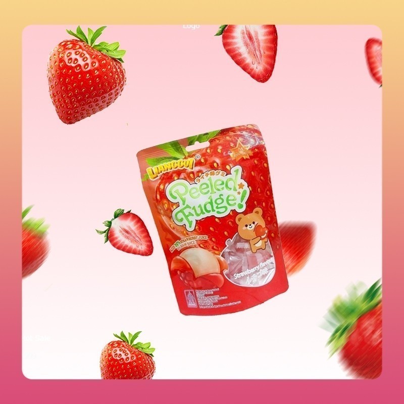

[Makanan viral halal unik][HALAL] LIANGGUI SOFT CANDY MANGO&ORANGE&STRABERRY Permen Lunak Rasa Buah Buahan Permen Viral best Seller