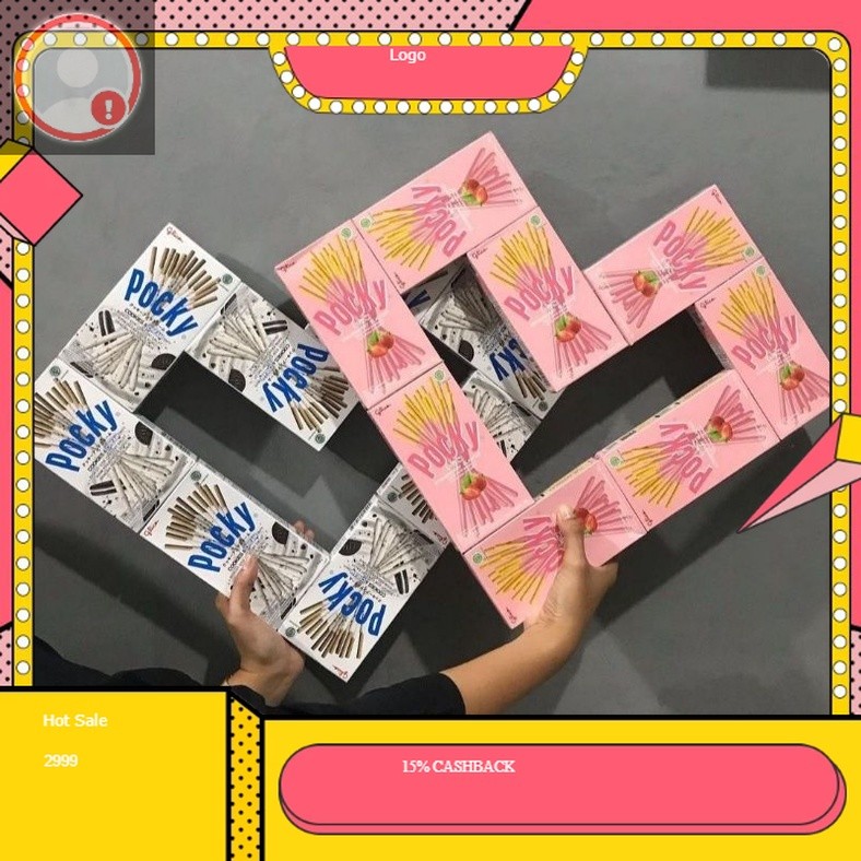 

jajanan viral Pocky love Pocky viral 8 bisi sesuai gambar