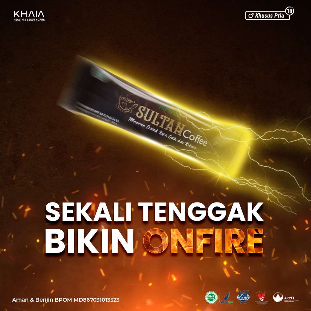 

Kopi Sultan Original 100% Suplemen Pria Dewasa Kuat Tahan Lama Minuman Herbal Stamina KHAIA