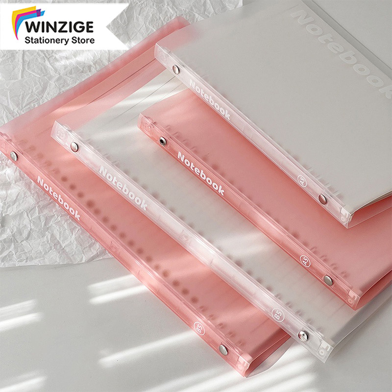 

Winzige Binder B5 A5 Buku Tulis Sekolah Lucu Buku Notebook Aesthetic Korea Besar Binder Kuliah Buku Catatan Sampul Buku Aesthetic Stationery Alat Tulis Cute Notebook A5 B5