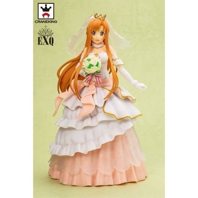 ORIGINAL BANDAI EXQ Sword Art Online Yuuki Asuna Wedding -NEW & RARE