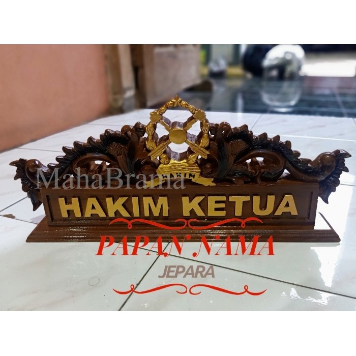 

PAPAN NAMA / PAPAN NAMA MEJA / PAPAN NAMA KAYU / LOGGO PENGADILAN MB3212
