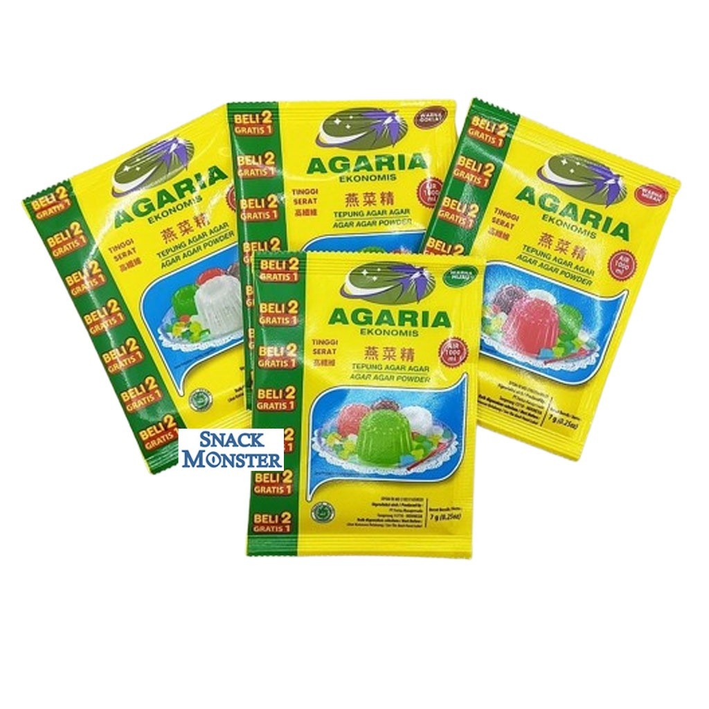

Agar Agar Agaria Forisa Tanpa Bonus - Netto 7 gr