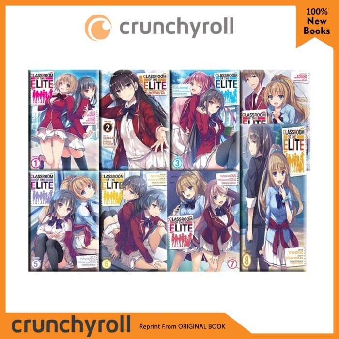 Komik manga Classroom of the Elite 10 book series (english)